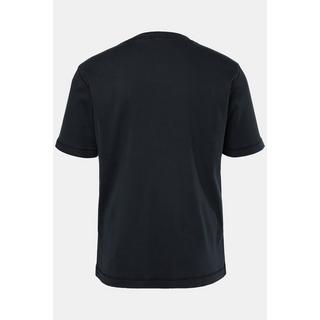 JP1880 FLEXNAMIC Halbarm Rippjersey Henley Vintage Look  