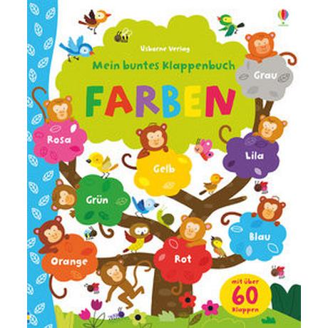 Mein buntes Klappenbuch: Farben Brooks, Felicity; Luthringer, Mélisande (Illustrationen) Copertina rigida 