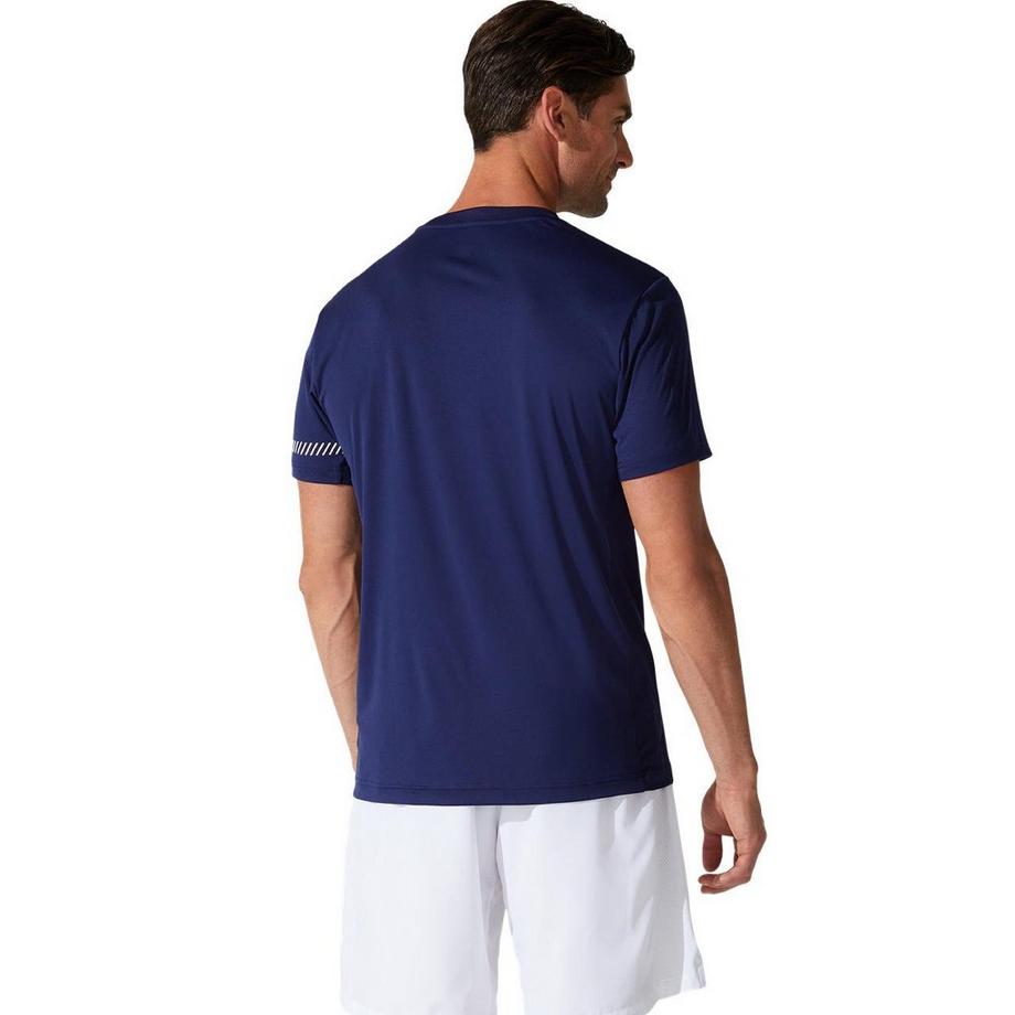 asics  Court M SS T-Shirt Peacoat 