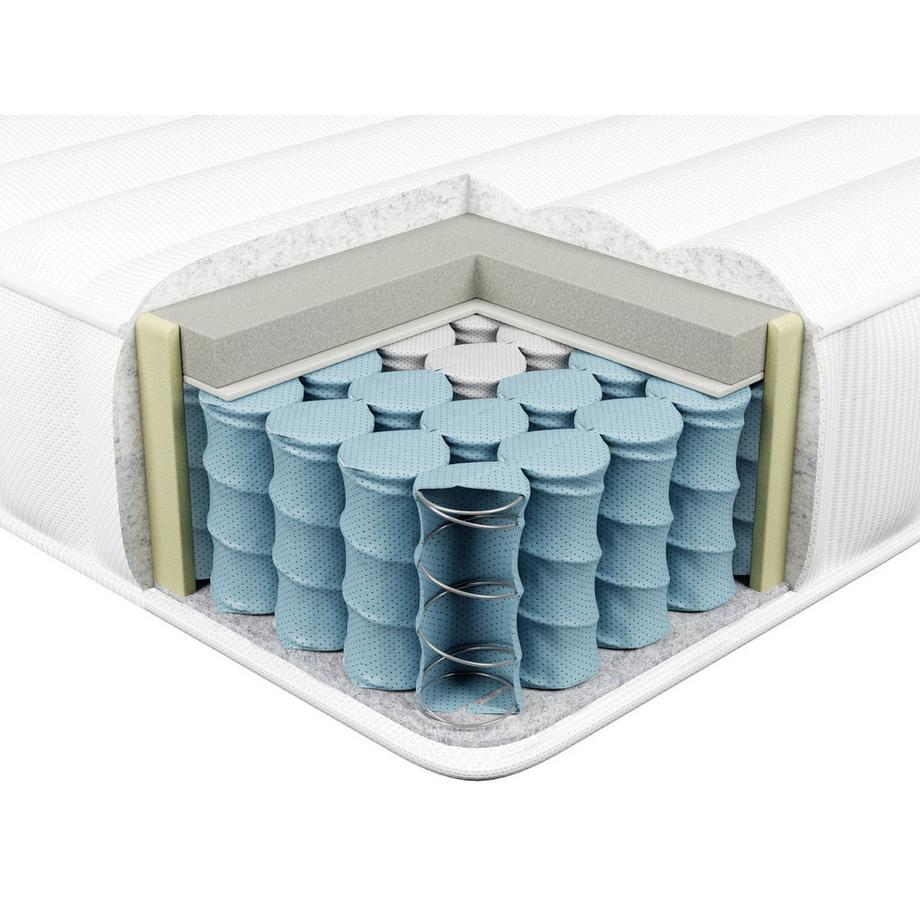 Beliani Matelas à ressorts ensachés en Ressorts ensachés  ROOMY  