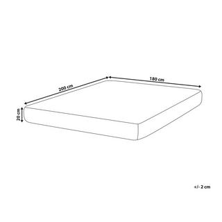 Beliani Materasso a molle insacchettate en Molle insacchettate ROOMY  