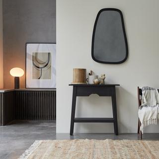 Tikamoon Console en pin massif Thaki Black  