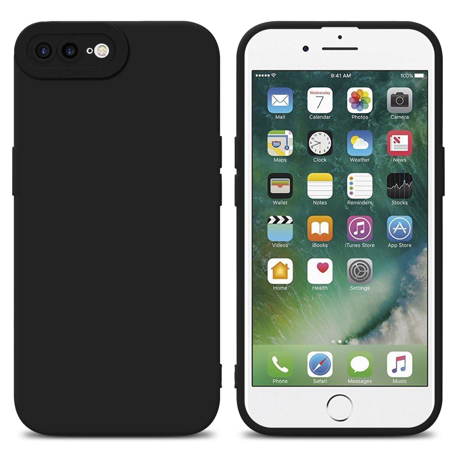 Cadorabo  Housse compatible avec Apple iPhone 7 PLUS / 7S PLUS / 8 PLUS - Coque de protection en silicone TPU flexible 