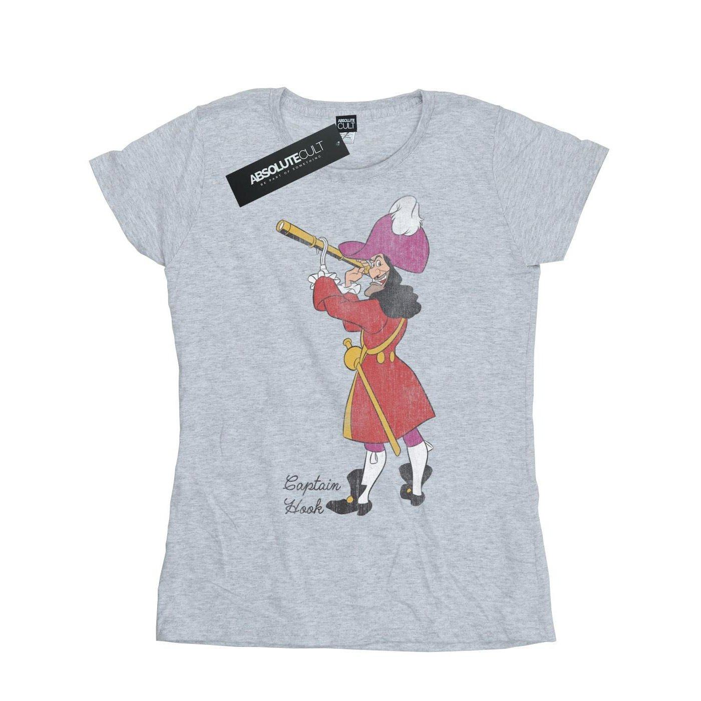 Peter Pan T-shirt Classique Imprimé Capitaine Crochet  