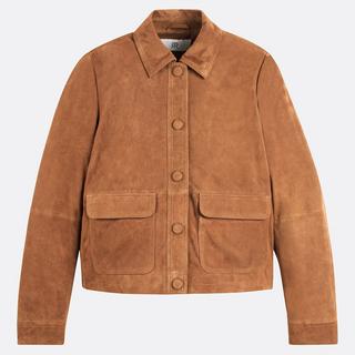 La Redoute Collections Giacca corta in pelle  