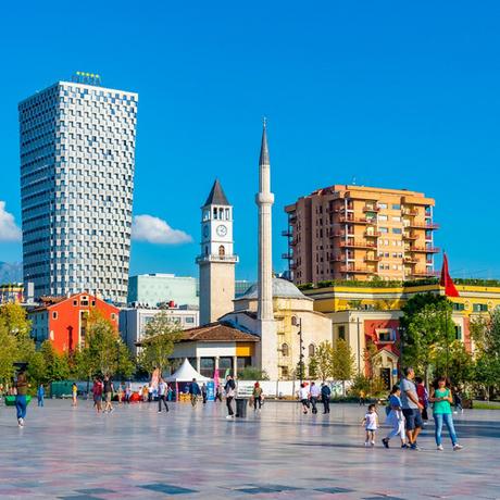 Geschenkidee  Tirana Städtetrip - 2 Nächte in Albanien mit Frühstück unter der Woche (für 2 Personen) 