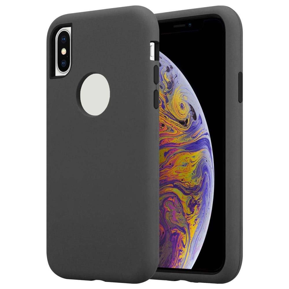 Cadorabo  Housse compatible avec Apple iPhone X / XS - Coque de protection hybride avec intérieur en silicone TPU et extérieur en plastique en 2 parties 