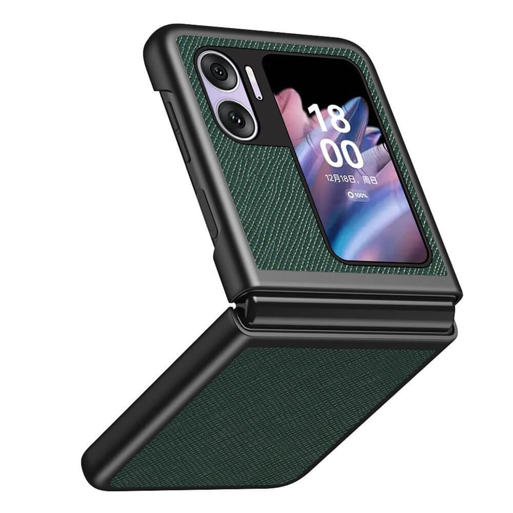 Cover-Discount  Oppo Find N2 Flip - Etui De Protection à Texture Croisã©E 