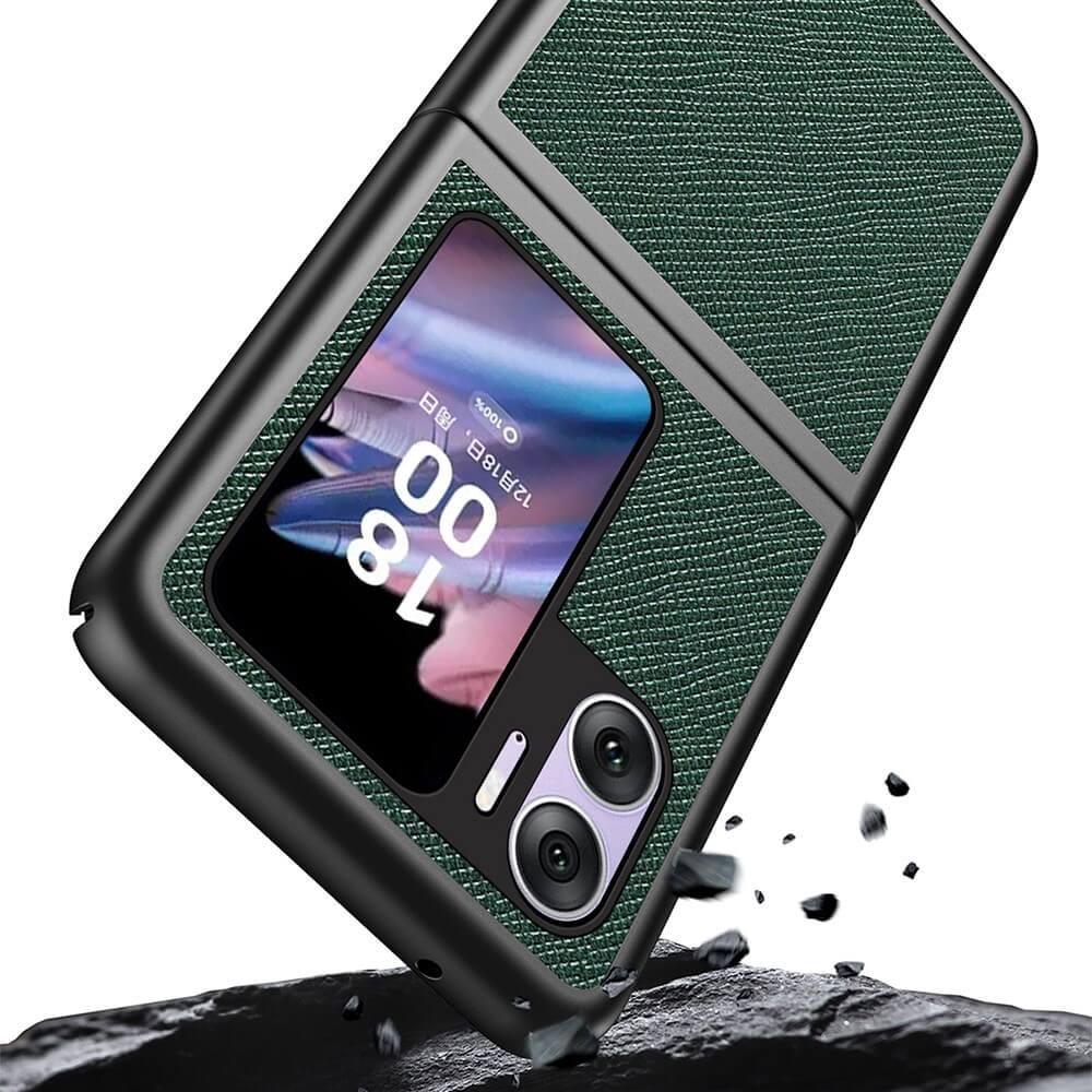 Cover-Discount  Oppo Find N2 Flip - Etui De Protection à Texture Croisã©E 