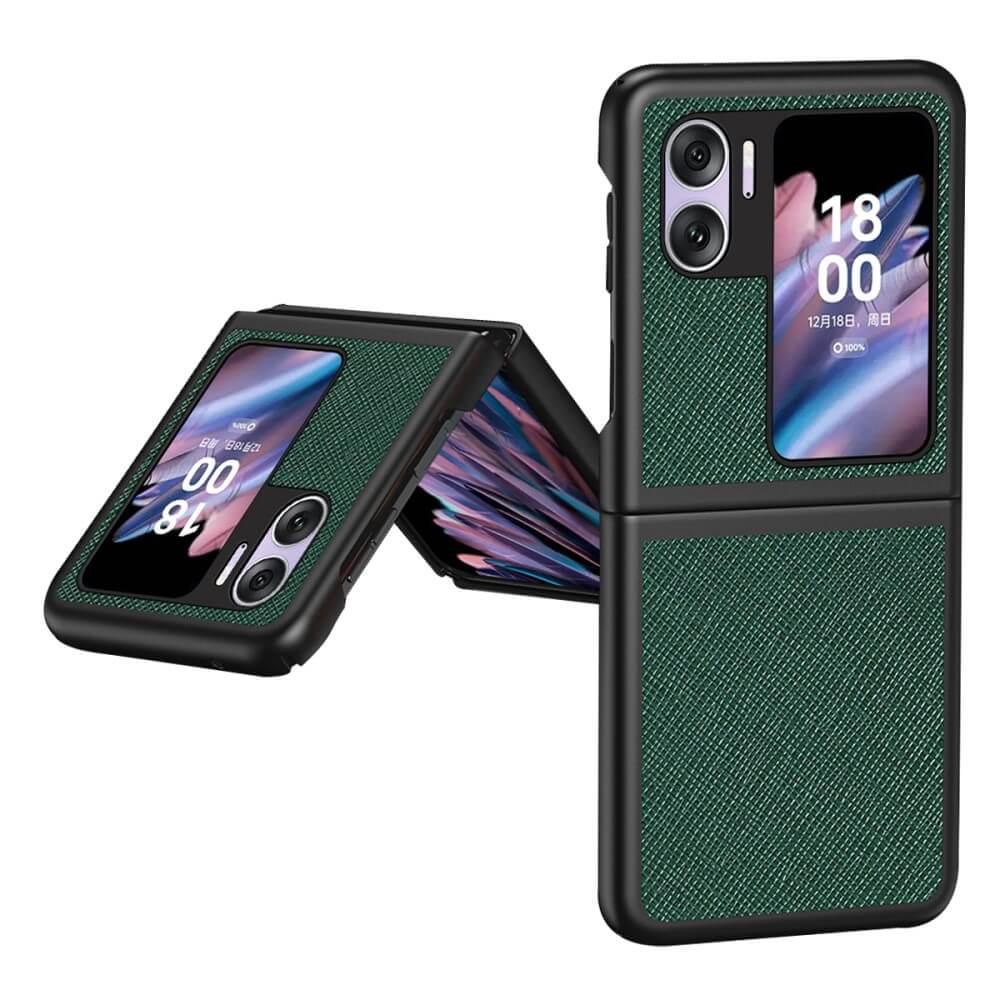 Cover-Discount  Oppo Find N2 Flip - Etui De Protection à Texture Croisã©E 