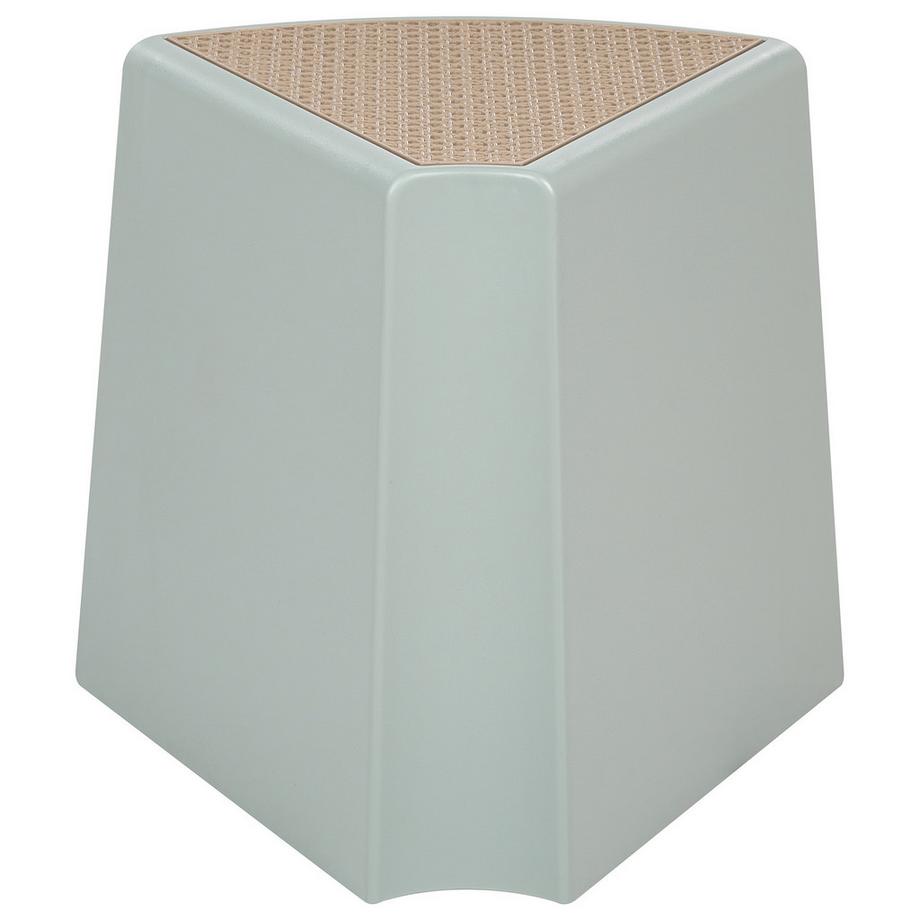 Beliani Set di 4 sgabelli da giardino en ABS (materiale sintetico resistente) Minimalista EVROS  