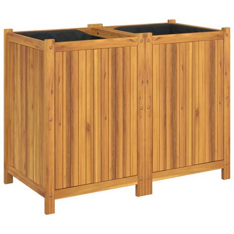 VidaXL Jardinière bois d'acacia  