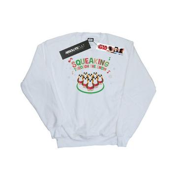 The Last Jedi Squeaking Rolling Through The Snow Sweatshirt