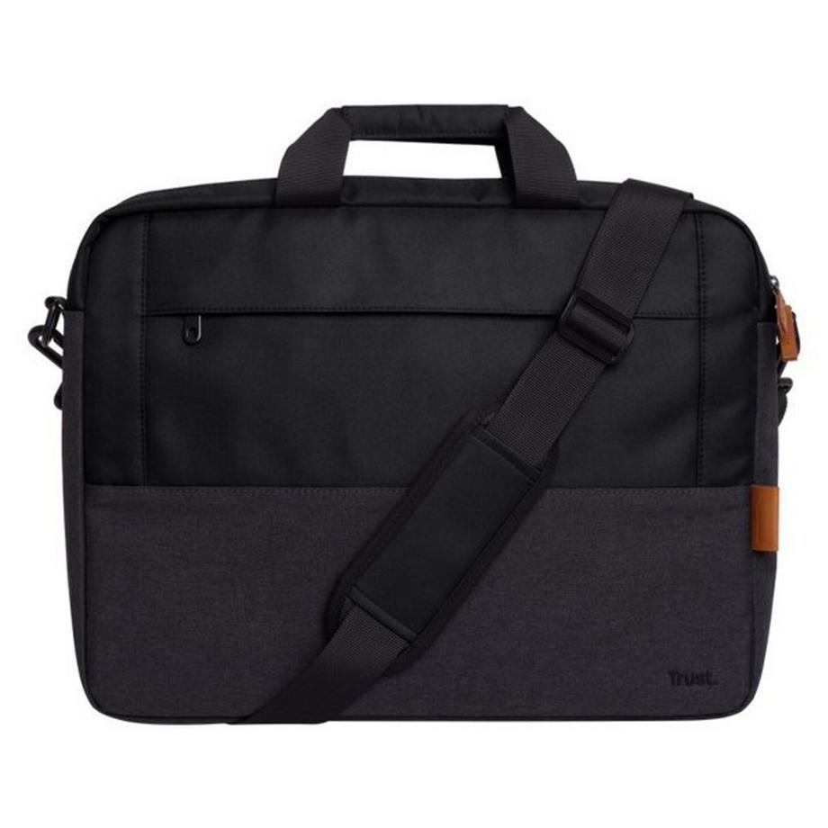 LISBOA 16 LAPTOP BAG - BLACK