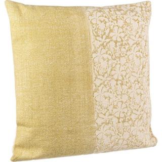 mutoni Coussin Larissa jaune 60x60  