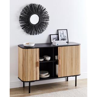 Beliani Sideboard aus Paulownia-Holz Modern LINDON  