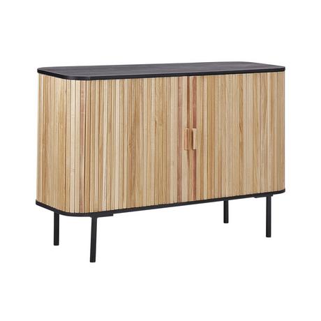 Beliani Commode en Bois de paulownia Moderne LINDON  