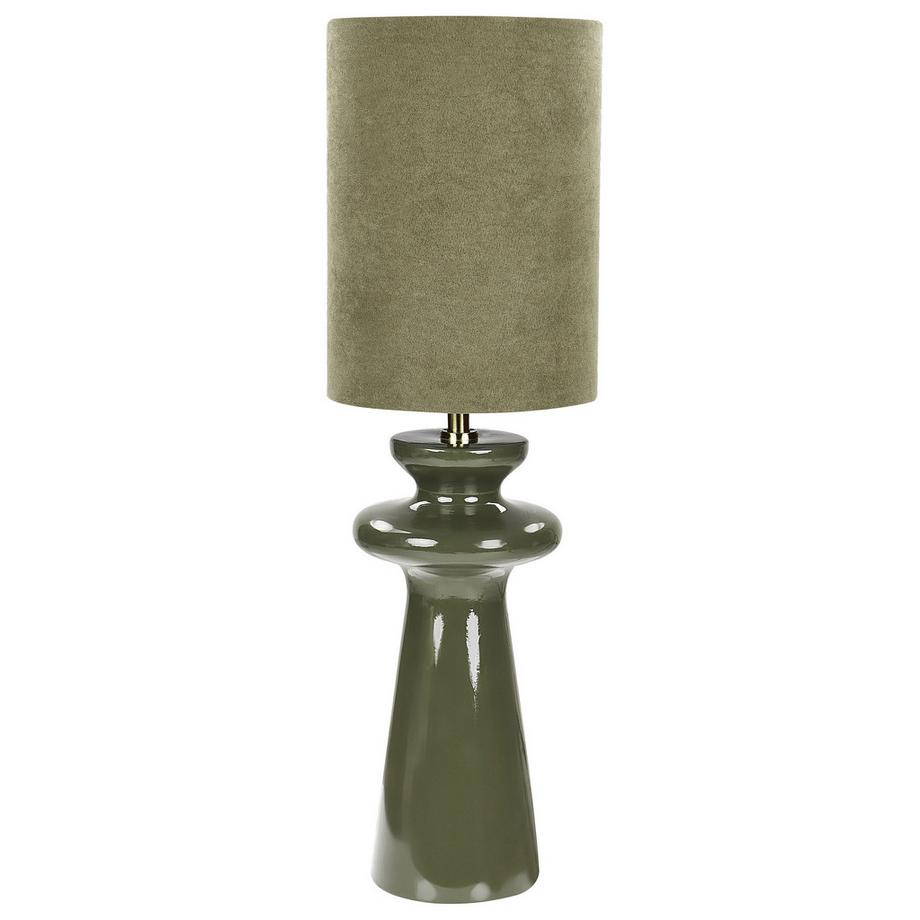 Lampe à poser en Daim synthétique Moderne OTEROS
