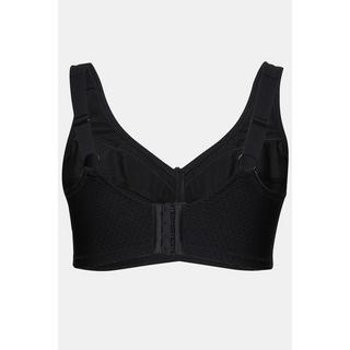 Ulla Popken  Reggiseno sostenitivo modello Kelly senza ferretto e con texture e coppa C-H 