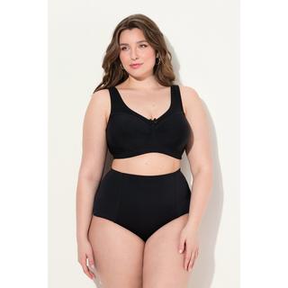 Ulla Popken  Reggiseno sostenitivo modello Kelly senza ferretto e con texture e coppa C-H 