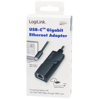 LogiLink  USB 3.2 Gen 1, USB-C auf Gigabit Adapter 