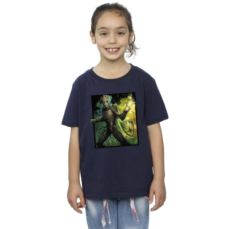 MARVEL  Tshirt GUARDIANS OF THE GALAXY FOREST ENERGY 
