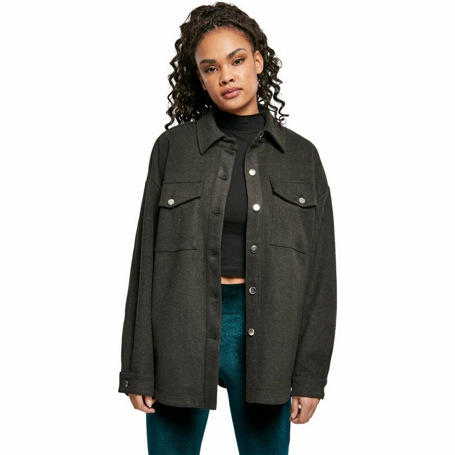 URBAN CLASSICS Classic Overshirt Grosse Grössen  