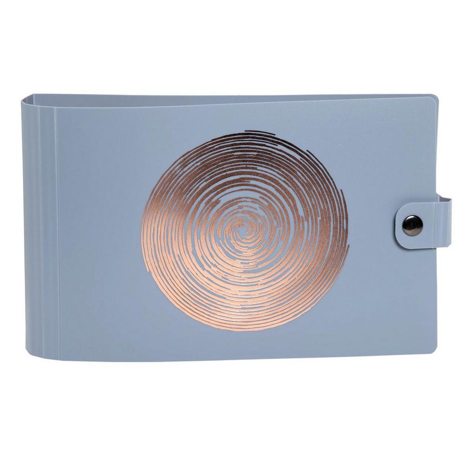 Exacompta Classeur pour fiches bristol 2 anneaux 30mm PP recyclé Ellipse - x 10  