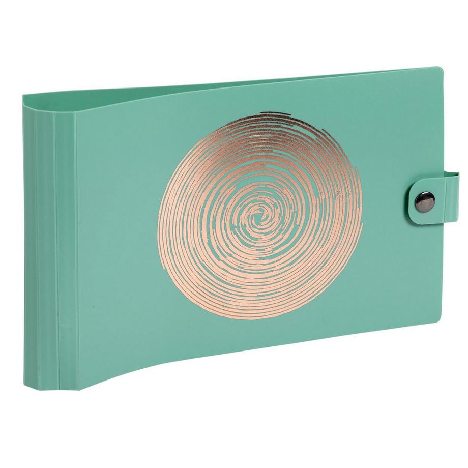 Exacompta Classeur pour fiches bristol 2 anneaux 30mm PP recyclé Ellipse - x 10  