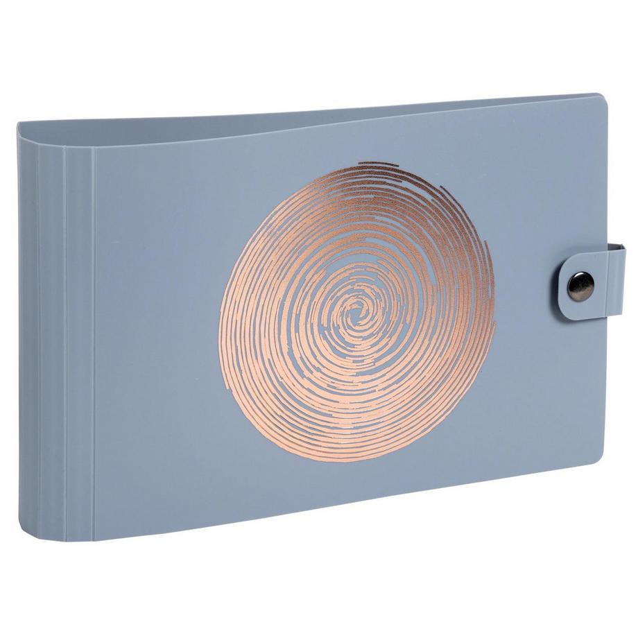 Exacompta Classeur pour fiches bristol 2 anneaux 30mm PP recyclé Ellipse - x 10  