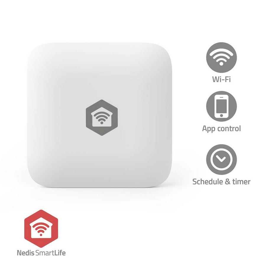 Nedis  Wassermelder | Zigbee 3.0 | Batteriebetrieben | Max. Batterielebensdauer: 12 Monate 