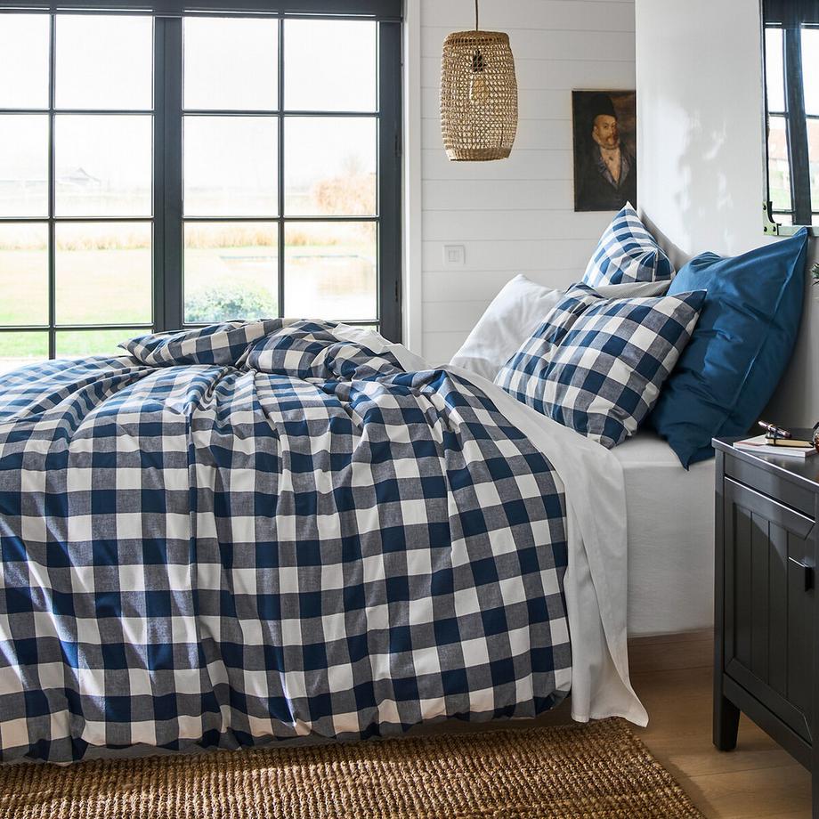 La Redoute Intérieurs Housse de Couette Aveiro à Carreaux  