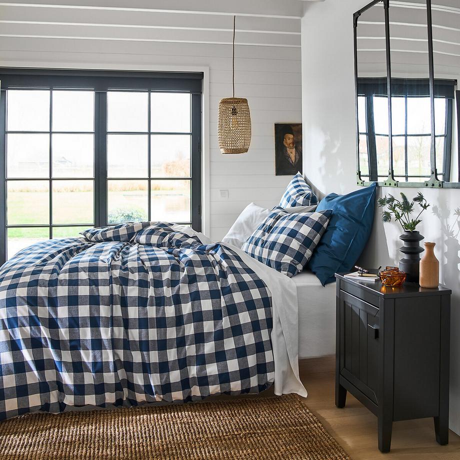 La Redoute Intérieurs Housse de Couette Aveiro à Carreaux  