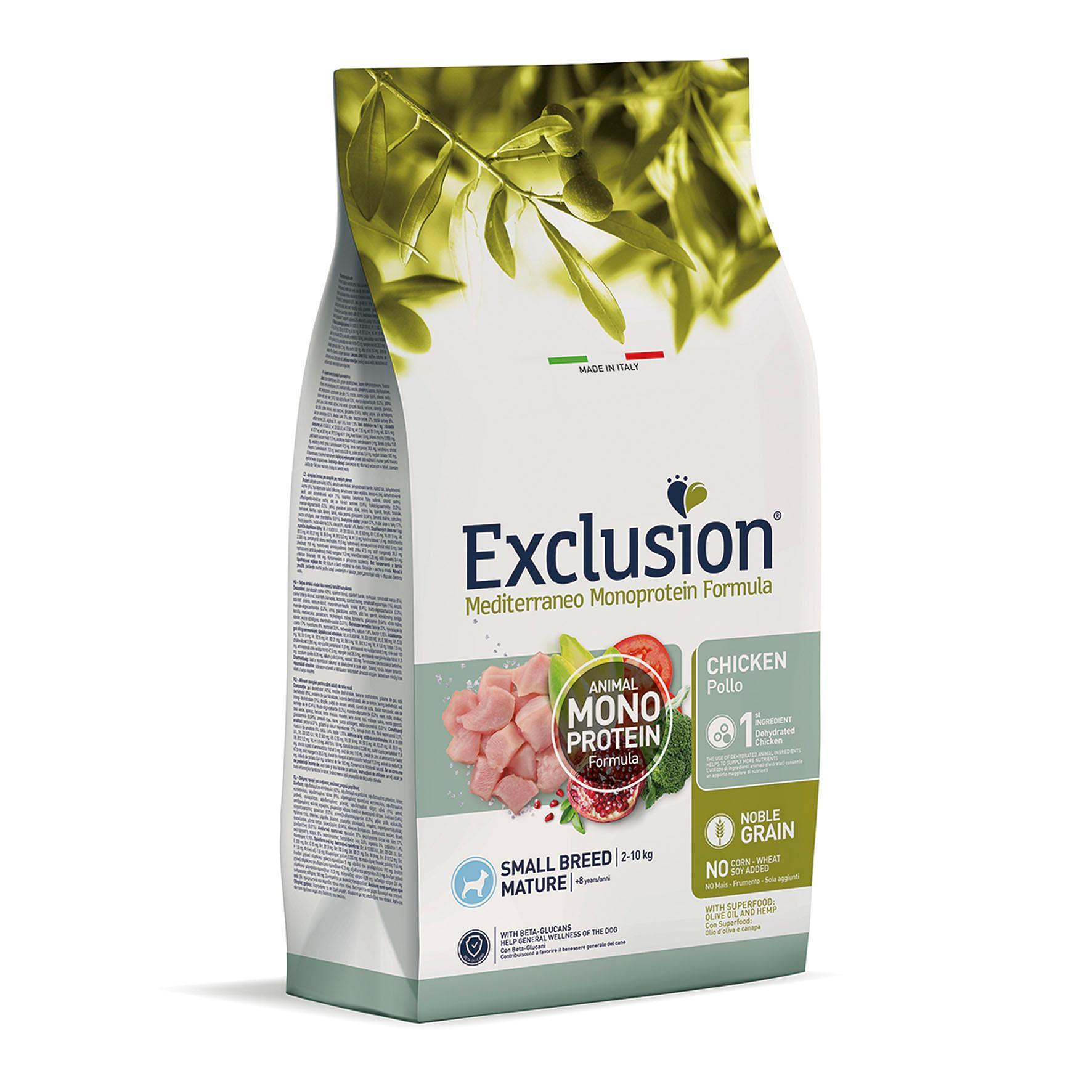 Exclusion  Mediterraneo Mature Adult Small poulet 