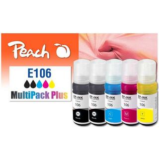 Peach  Epson CISS 106, MP+, T00R1-4 5x70 ml,5x5000 Seiten 