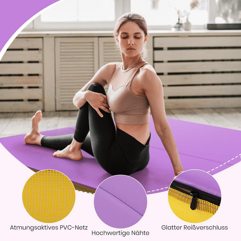 Northix  Tappeto da Ginnastica Pieghevole 