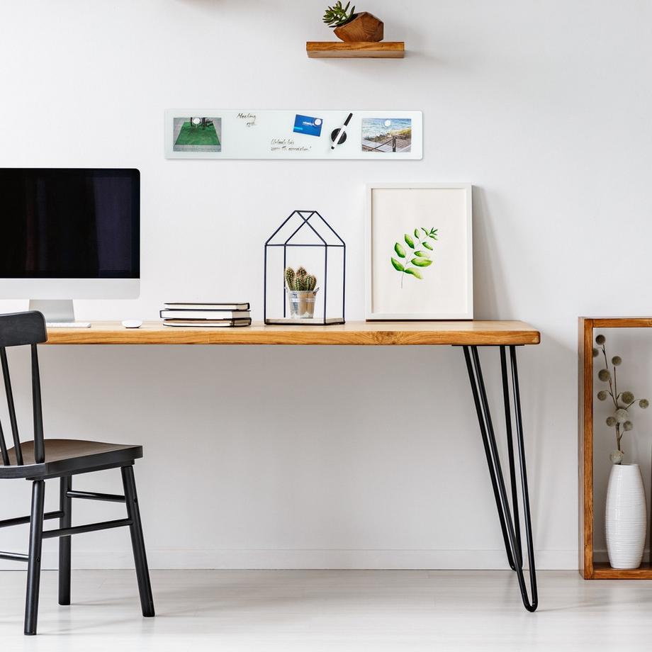 B2X  Tableau magnétique en verre blanc 