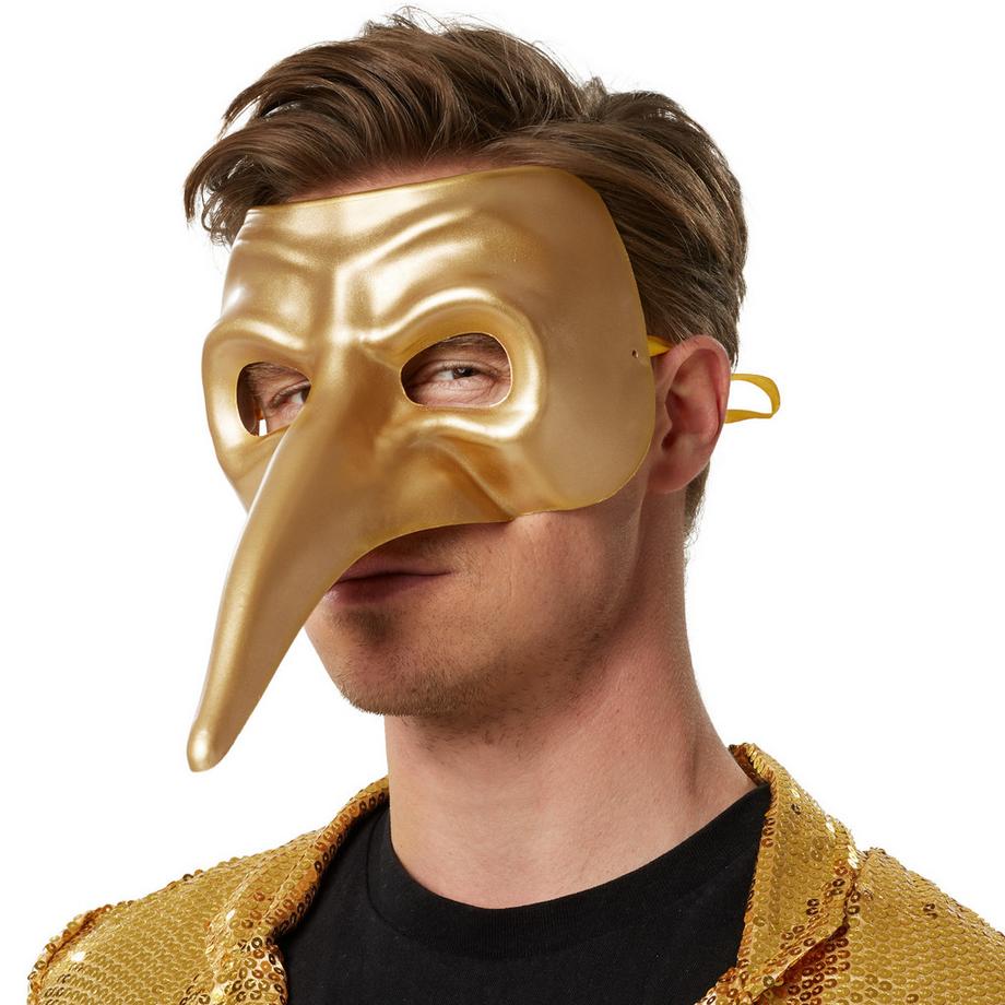Tectake  Venezianische Maske mit langer Nase 