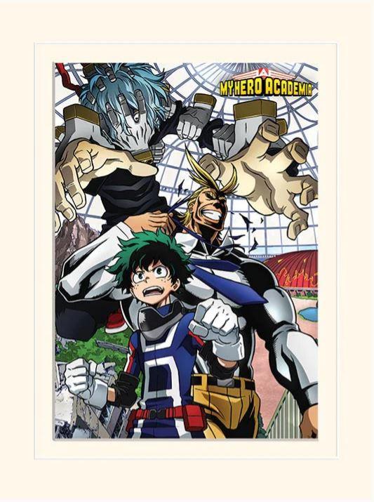 Pyramid Poster - My Hero Academia - Contour cartonné "Enemy Threat"  