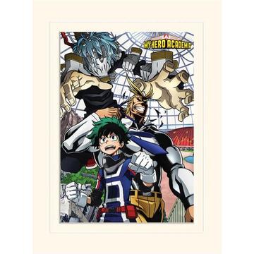 Poster - My Hero Academia - Umriss aus Pappe "Enemy Threat"