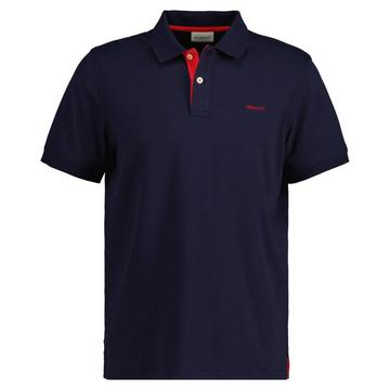 Poloshirt  1er Pack Bequem sitzend-REGULAR CONTRAST PIQUE RUGGER