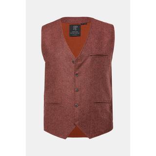 JP1880 Gilet in tweed con retro in maglia  
