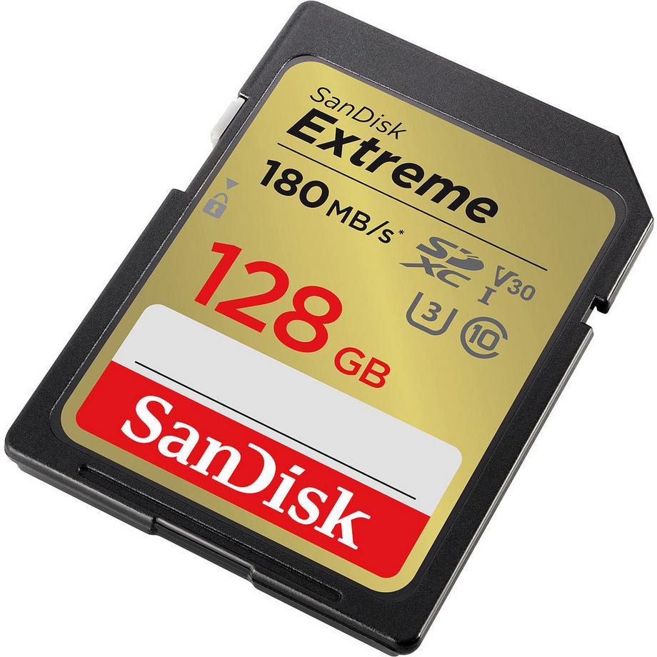 SanDisk  Carte mémoire Extreme SDHC 128 Go, SDSDXVA-128G-GNCIN 