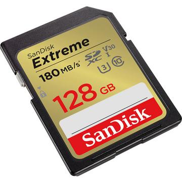 Extreme SDXC-Karte (SDSDXVA-128G-GNCIN), 128 GB, 180 MB/s, U1 / V30