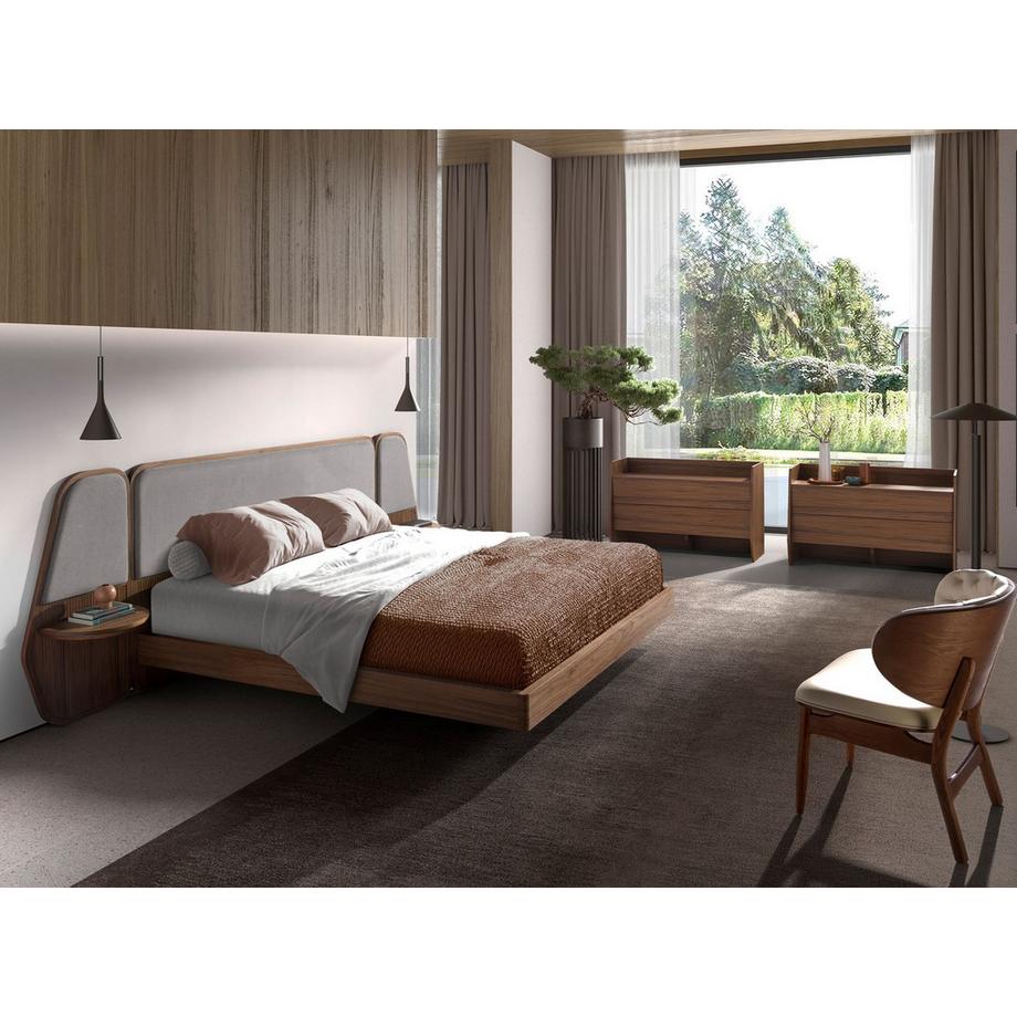 ANGEL CERDA Cassettiera in noce  