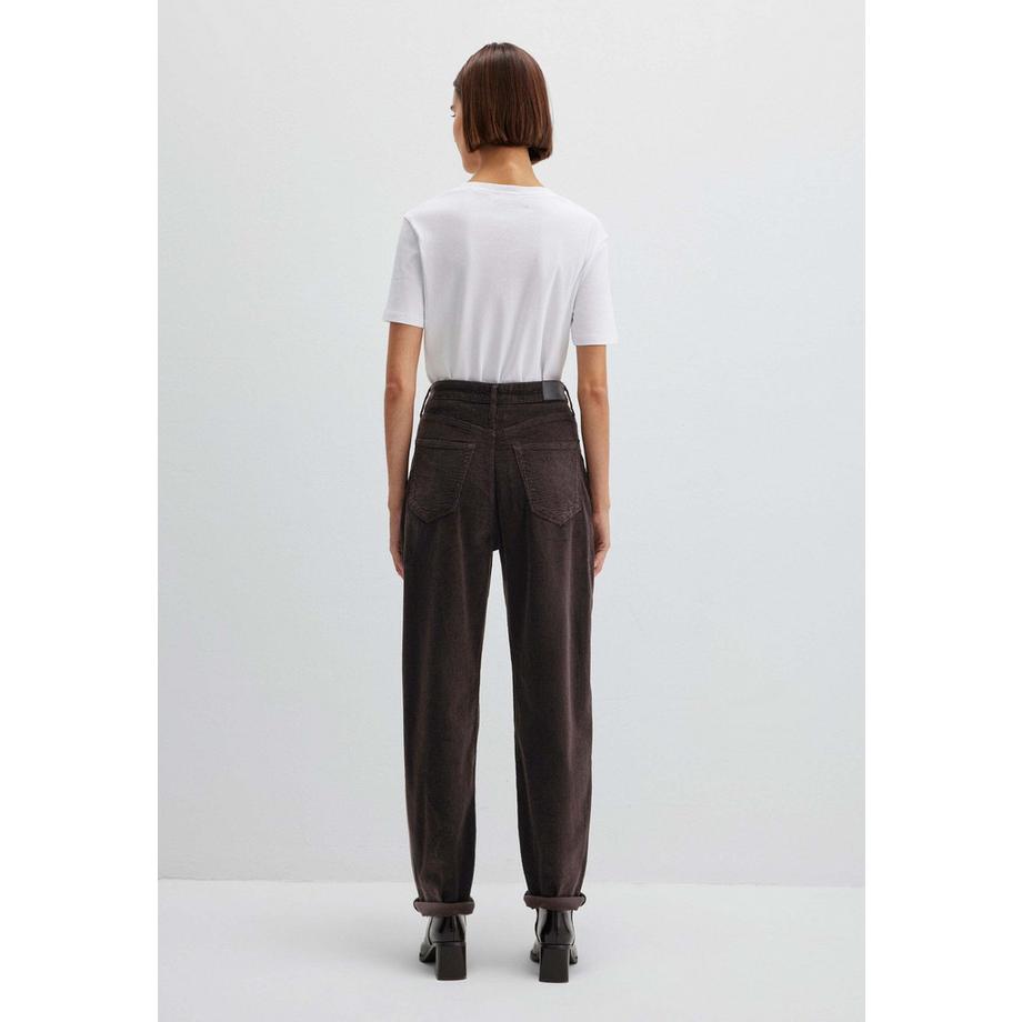 Mavi Pantalon Laura Velours Côtelé Taille Haute  