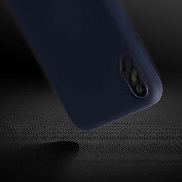 Avizar  Cover iPhone X e XS Soft Touch Blu 