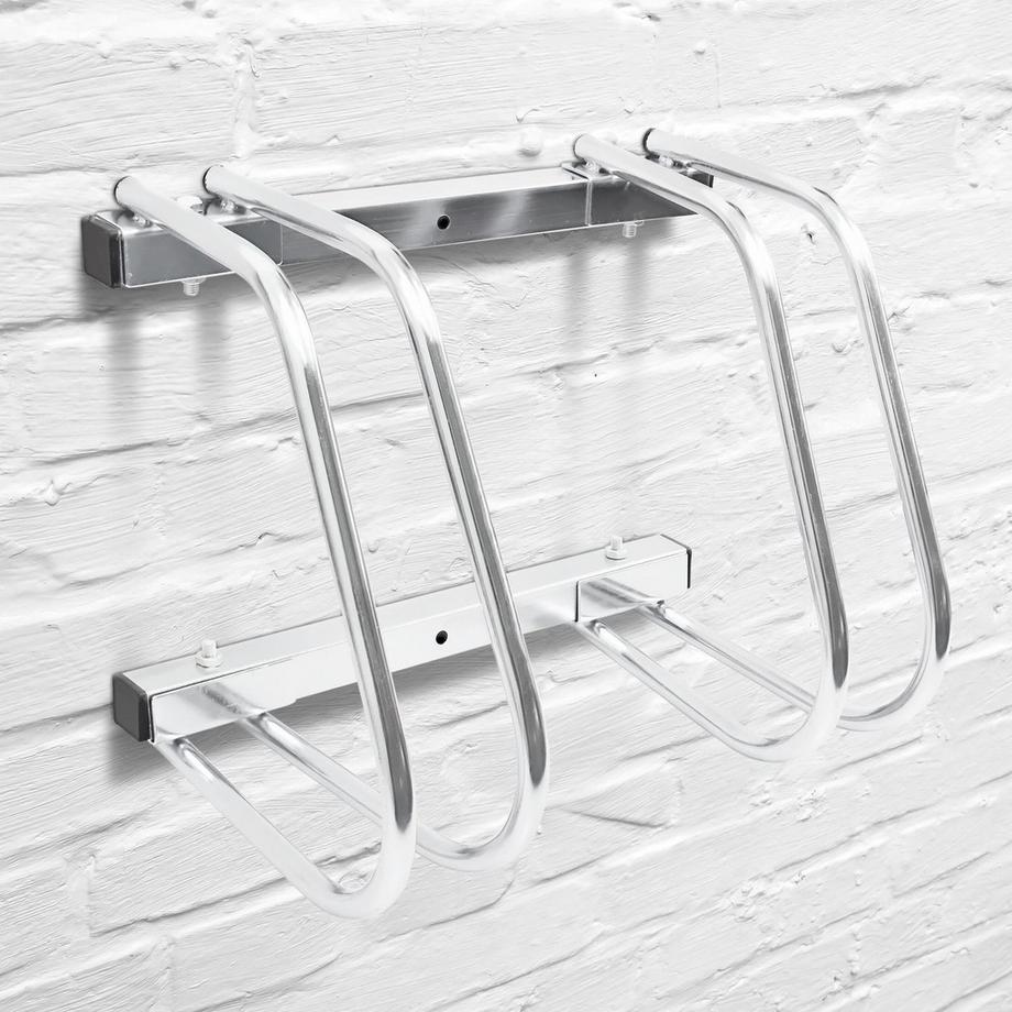 B2X  Fahrradständer 2 Fahrräder für Boden und Wand 