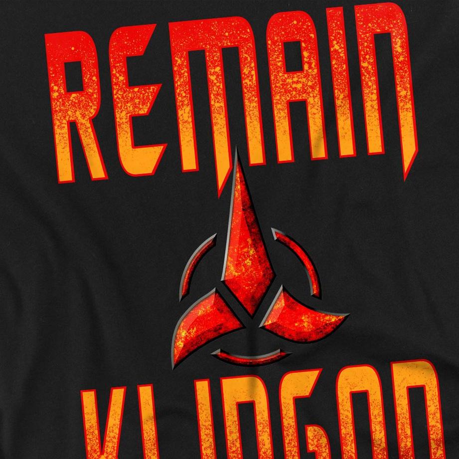 Star Trek  Remain Klingon T-Shirt 