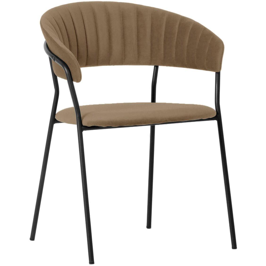 KARE Design Fauteuil Belle marron (série de 2)  